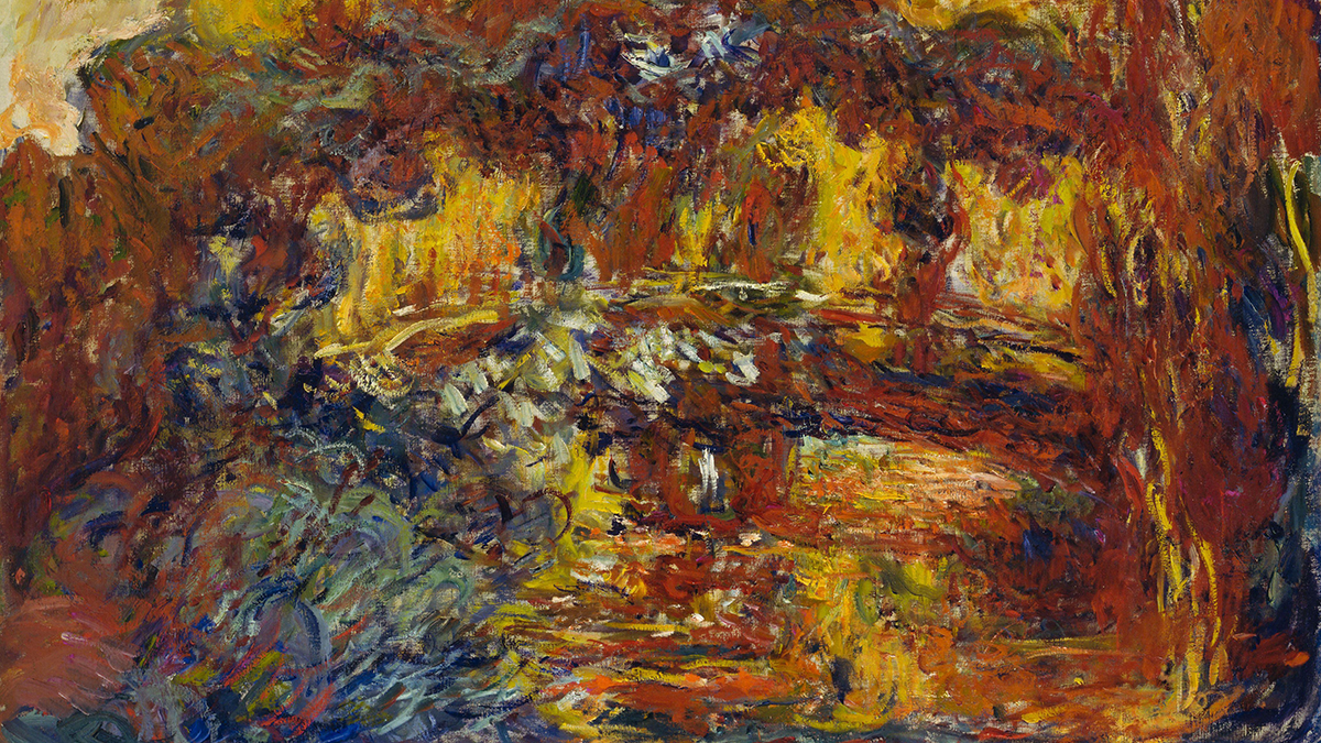 Credit: Claude Monet, The Japanese Footbridge. 1920-1922 | Wikimedia Commons