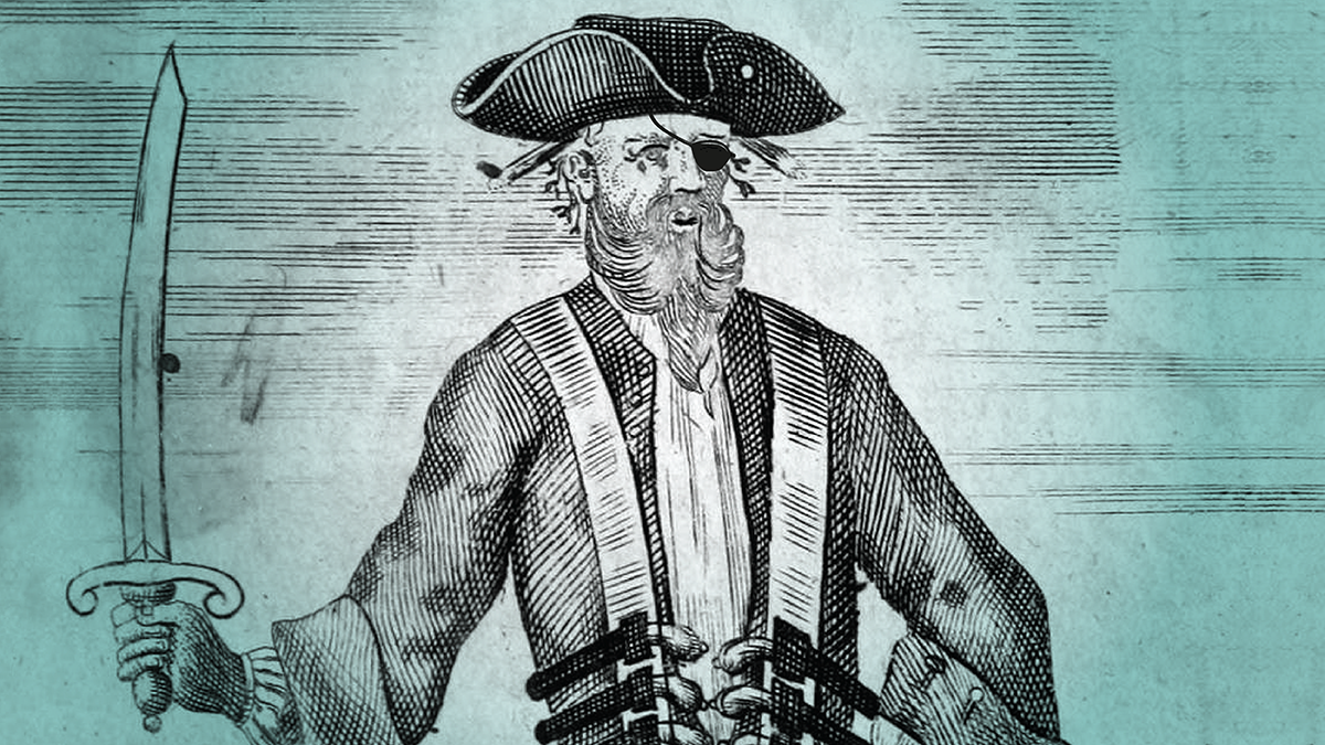 Eye patch credit: Shutterstock.com and Original pirate image Wikipedia: Engraved by Benjamin Cole