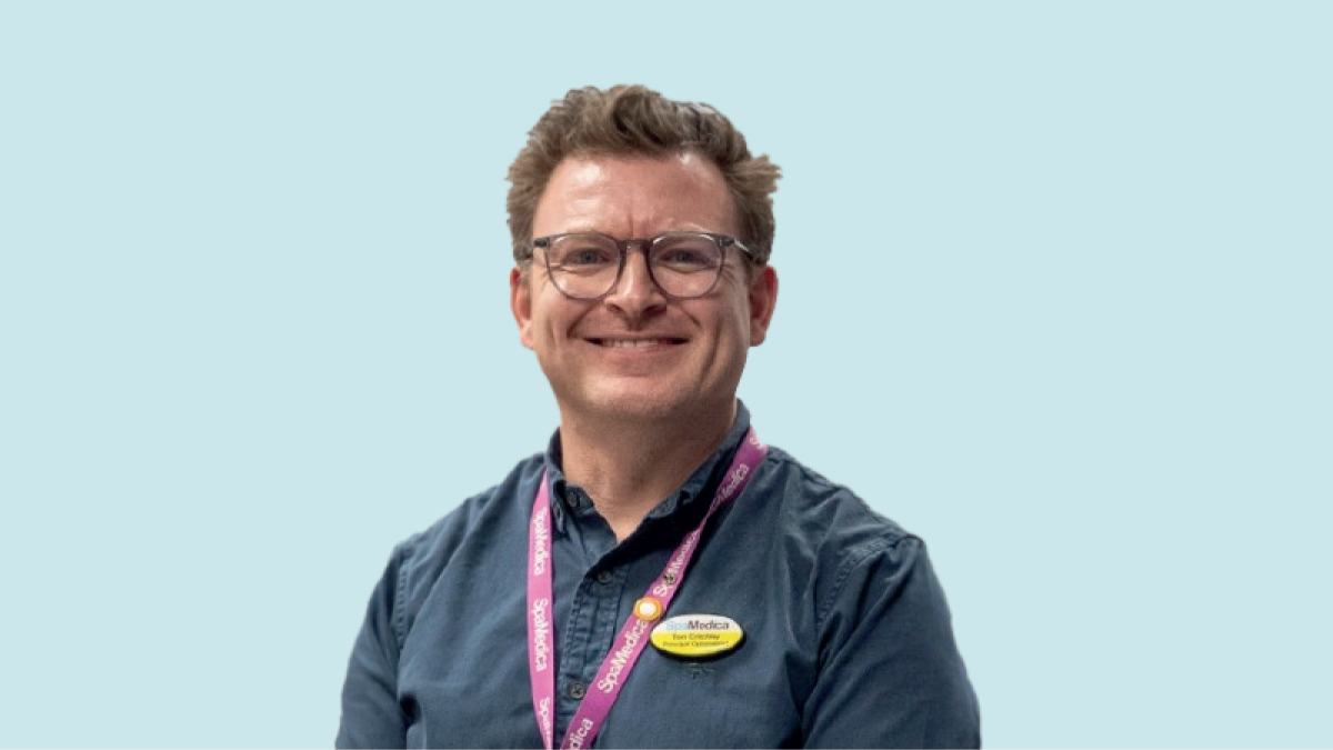 Tom Critchley (Supplied by Spa Medica)